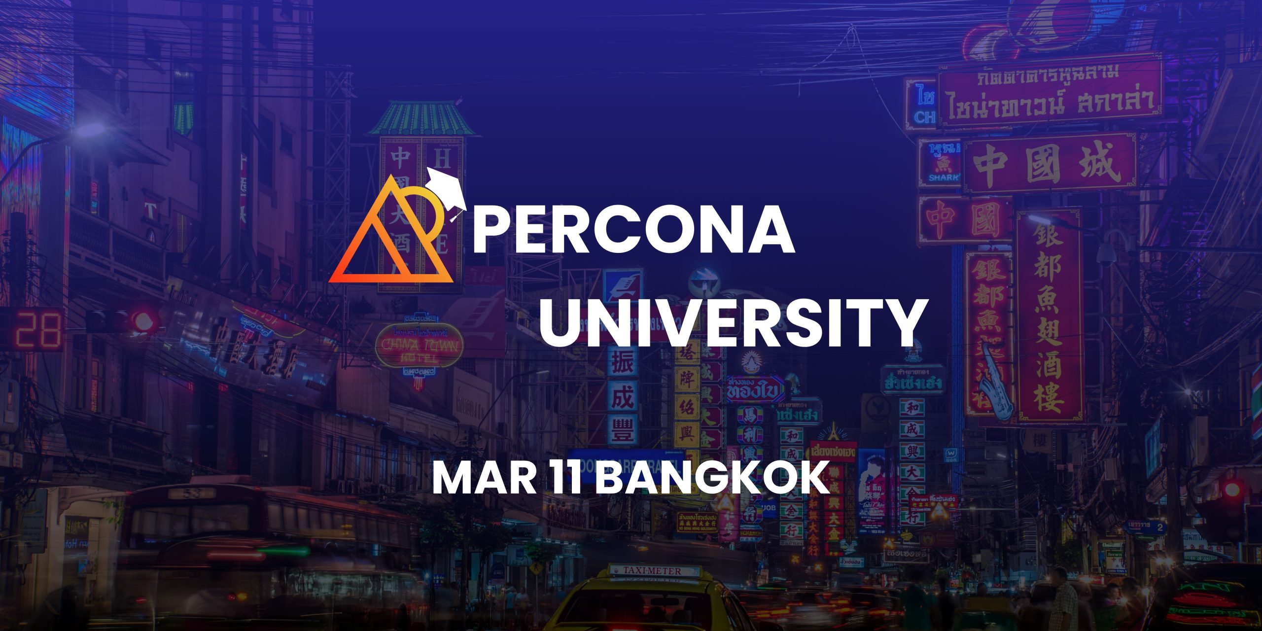 Percona University BannerBKK